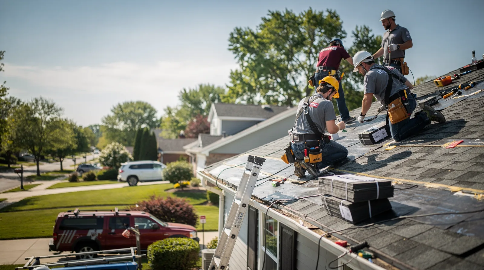Roof Repair in New Hampton, IA around you